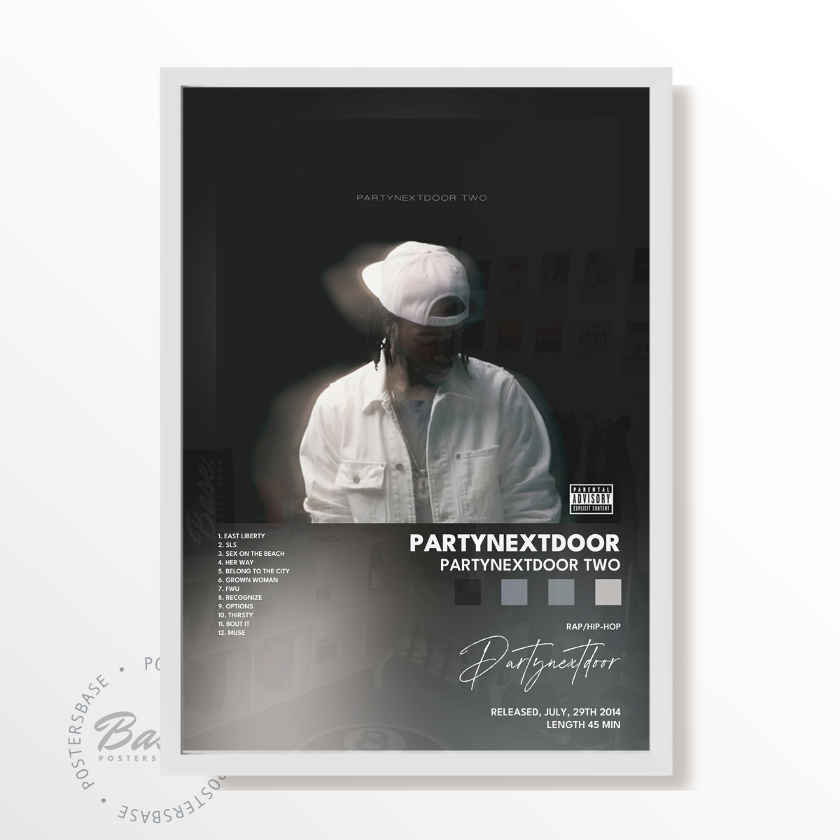 partynextdoor PARTYNEXTDOOR TWO poster