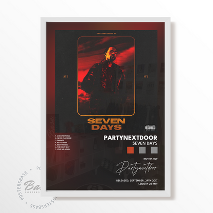 partynextdoor Seven Days poster