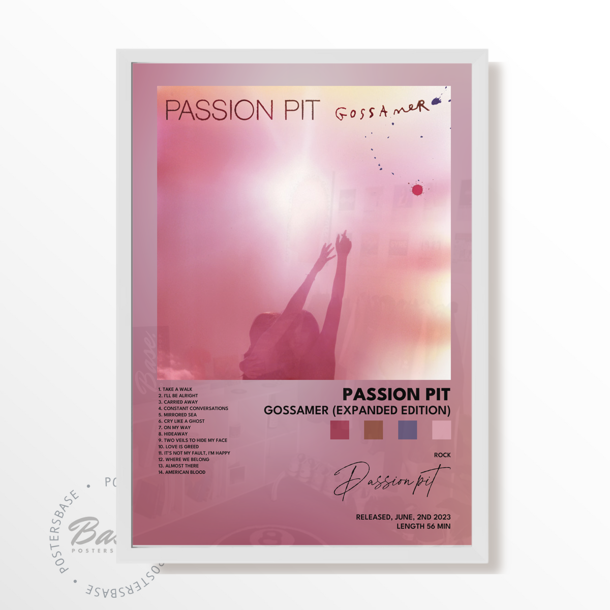 passion pit Gossamer Expanded Edition poster