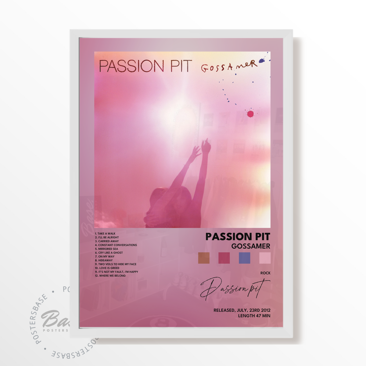 passion pit Gossamer poster