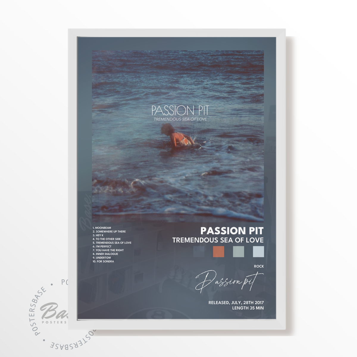 passion pit Tremendous Sea of Love poster