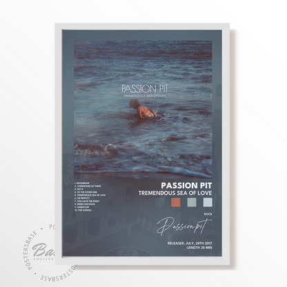 passion pit Tremendous Sea of Love poster