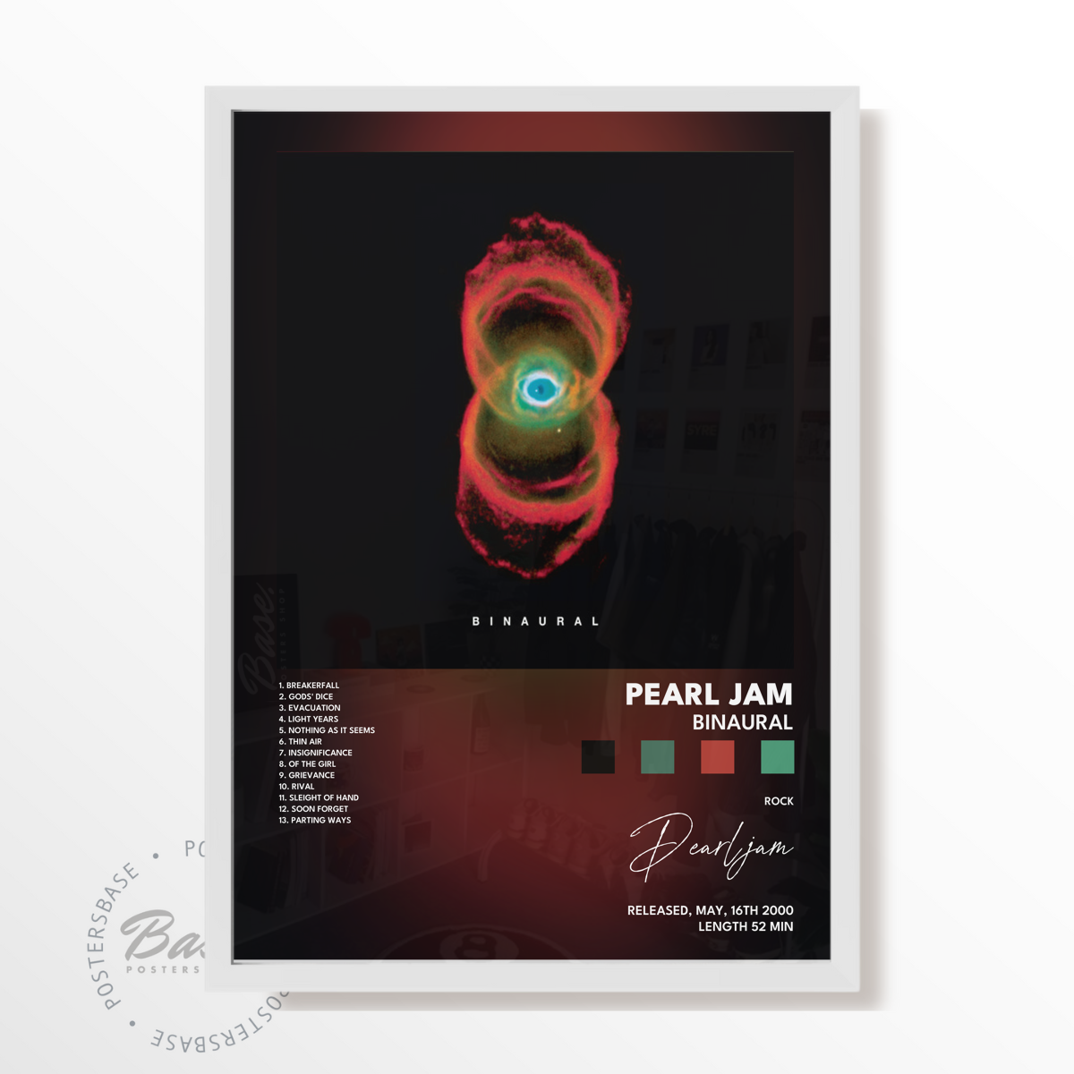 pearl jam Binaural poster