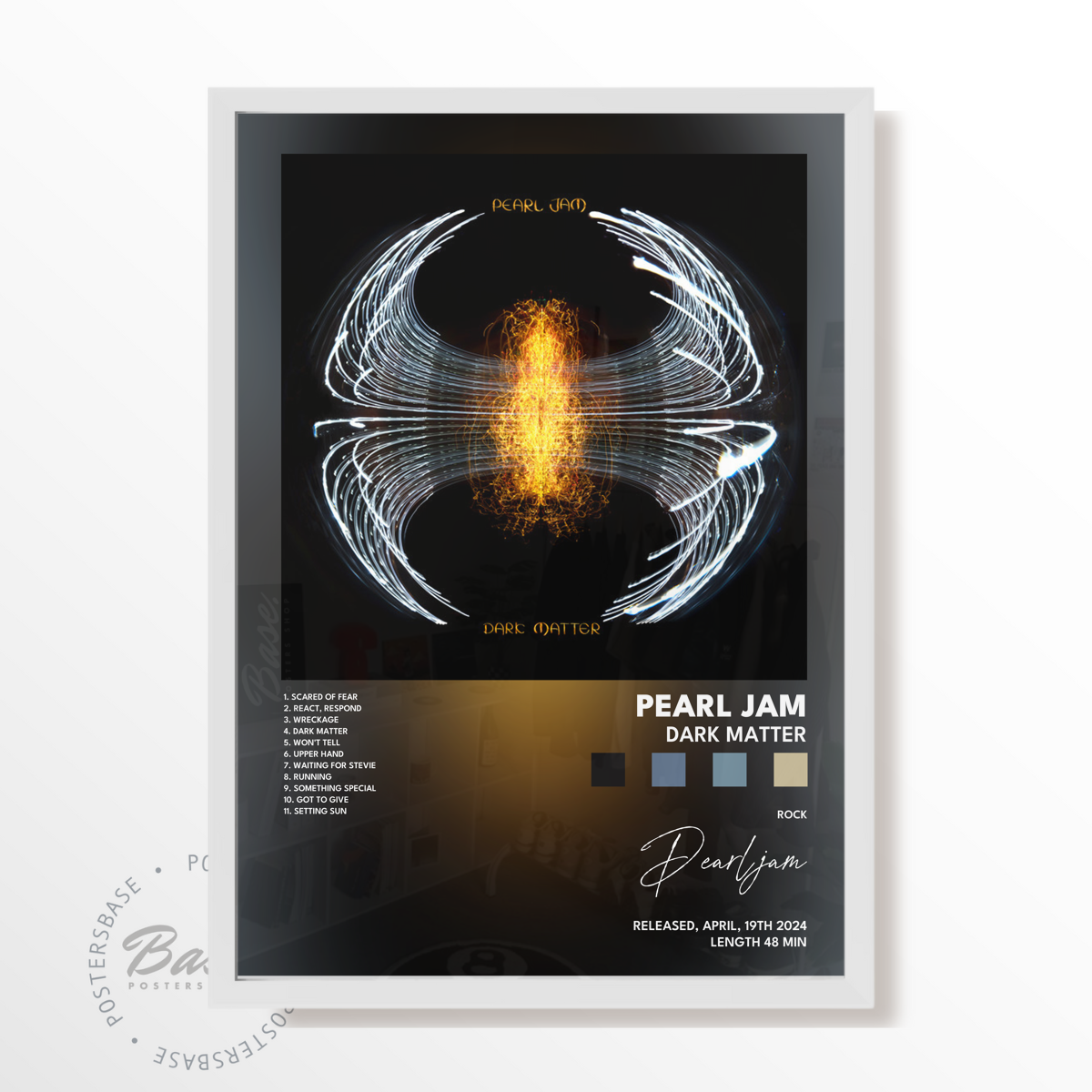 pearl jam Dark Matter poster