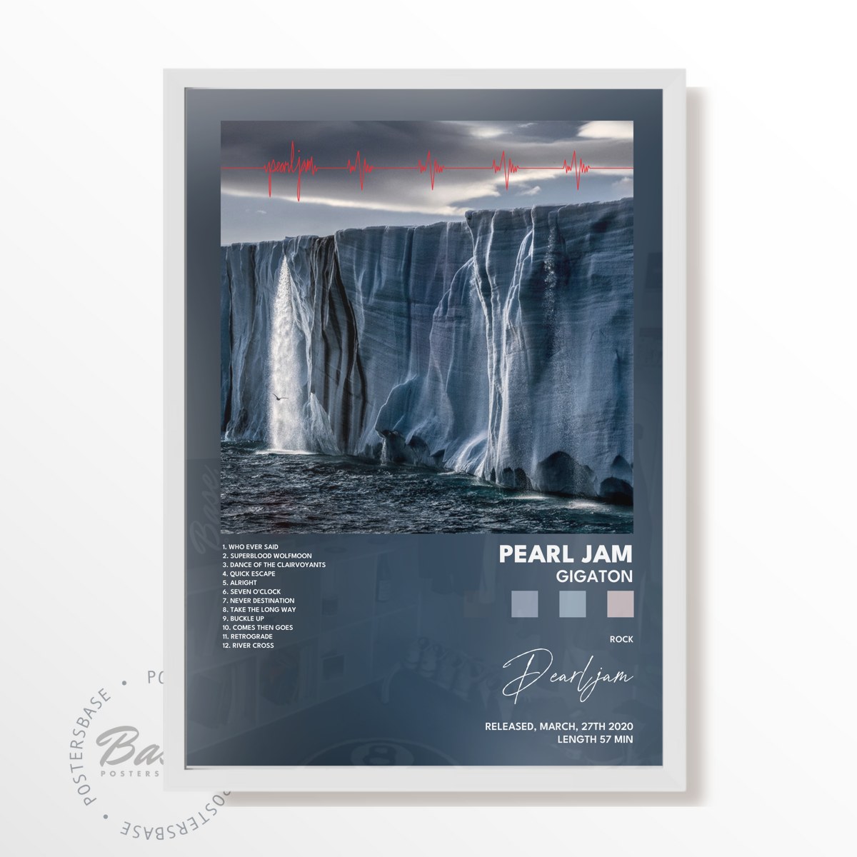 pearl jam Gigaton poster