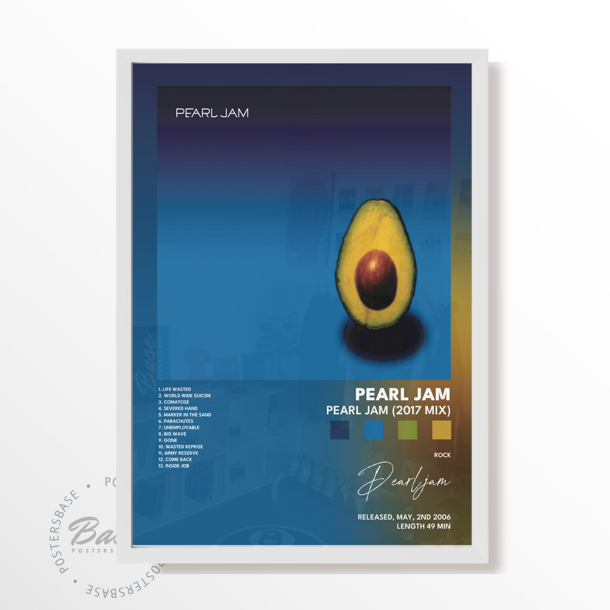 pearl jam Pearl Jam 2017 Mix poster