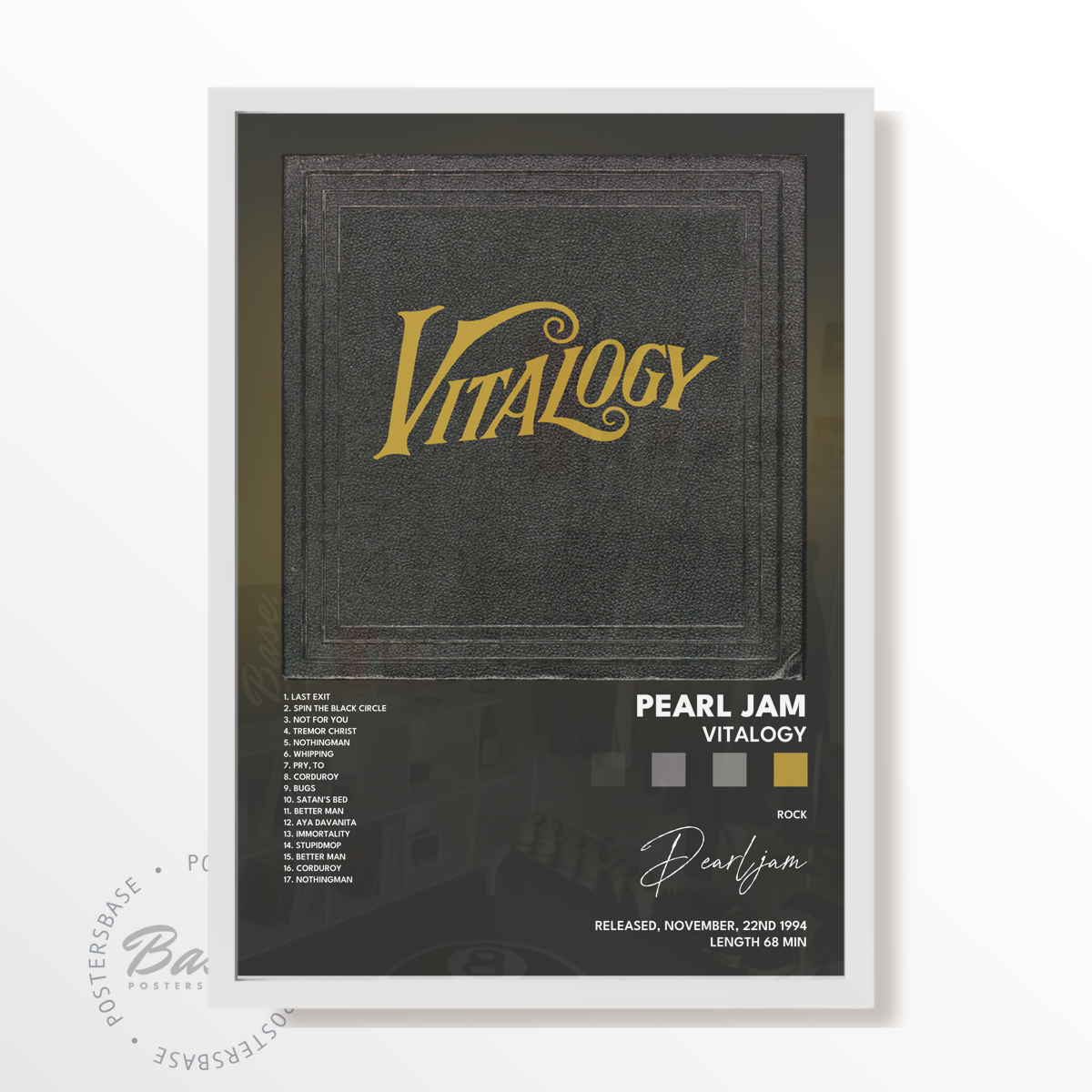 pearl jam Vitalogy poster