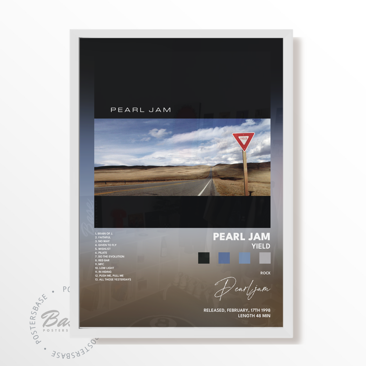 pearl jam Yield poster