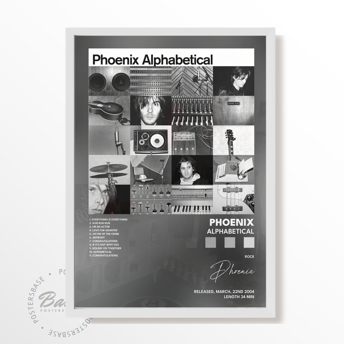 phoenix Alphabetical poster