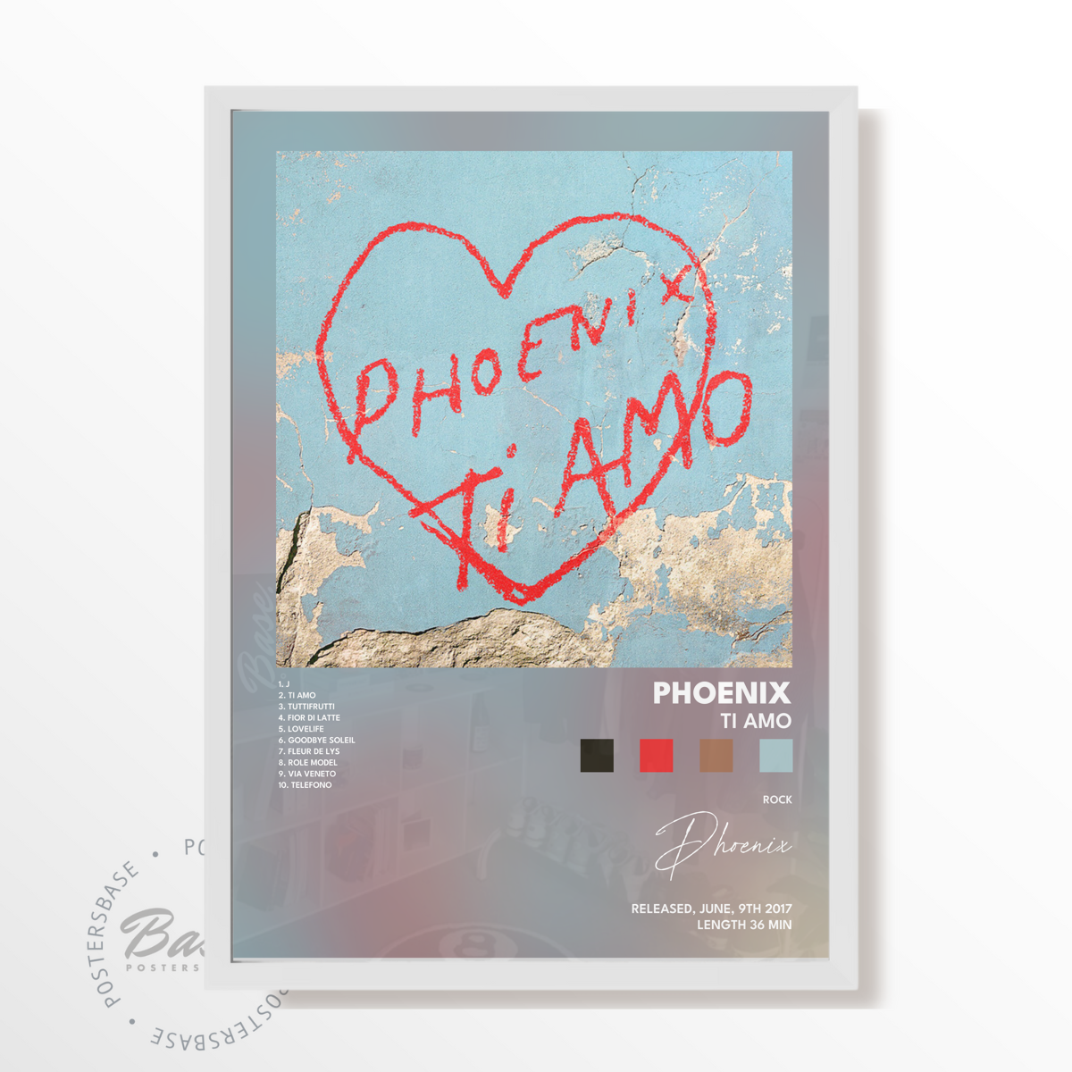 phoenix Ti Amo poster