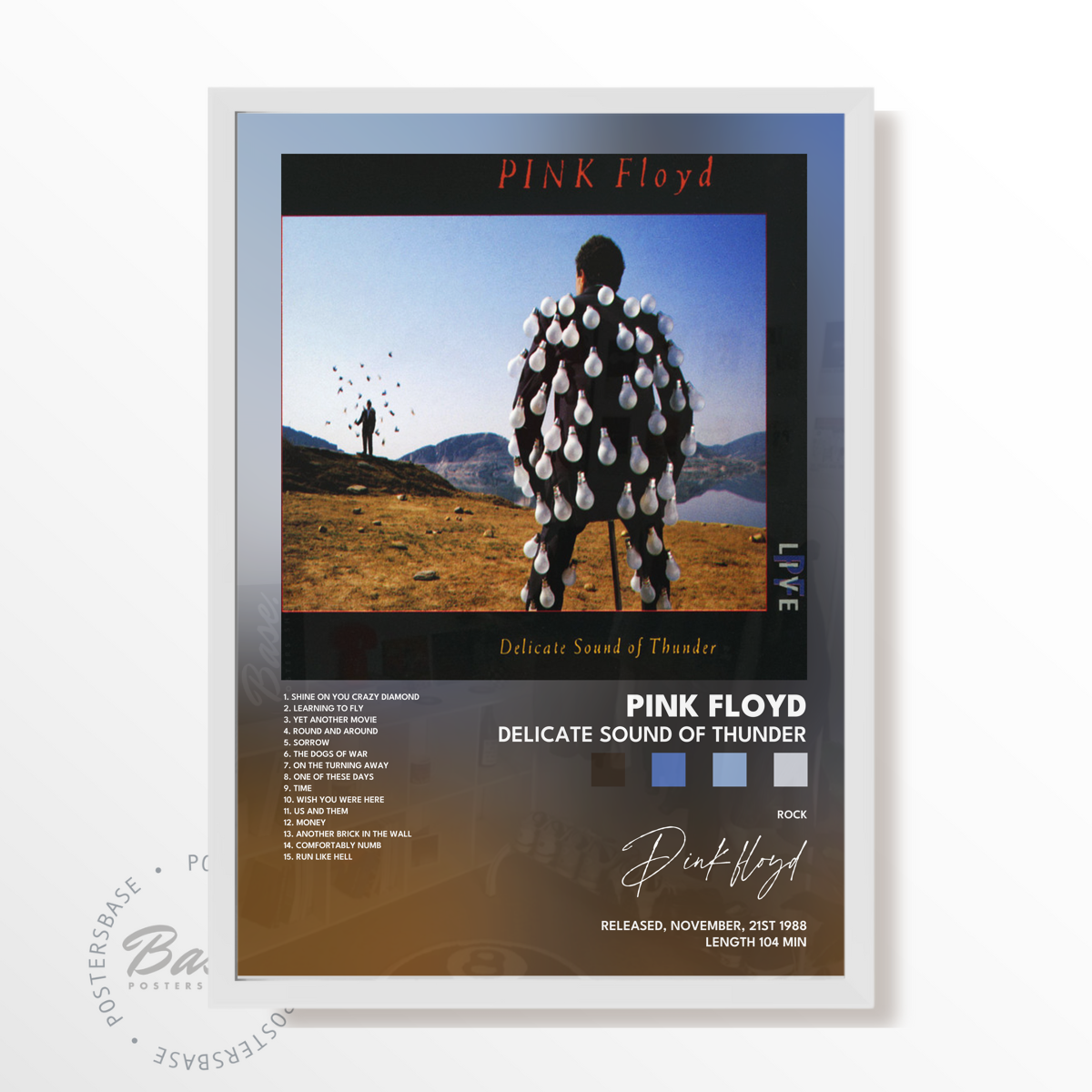 pink floyd Delicate Sound Of Thunder poster