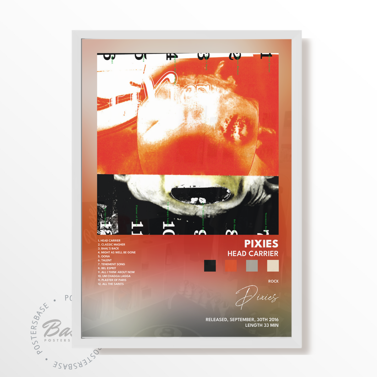 pixies Head Carrier poster