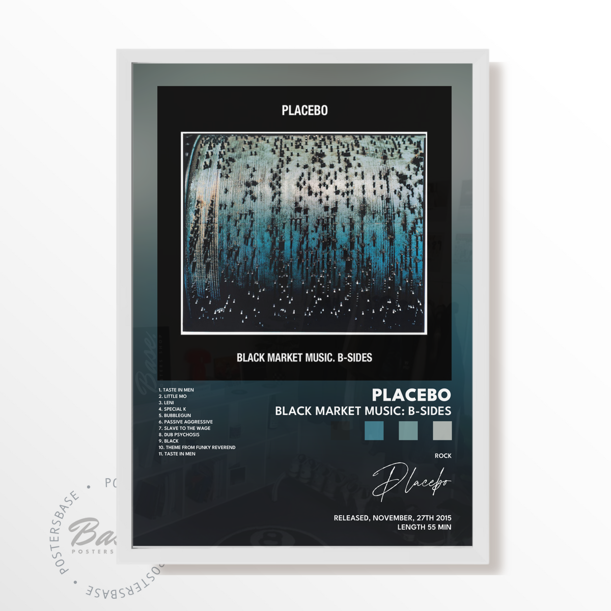 placebo Black Market Music B Sides poster