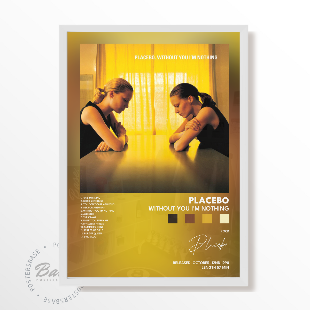 placebo Without You Im Nothing poster