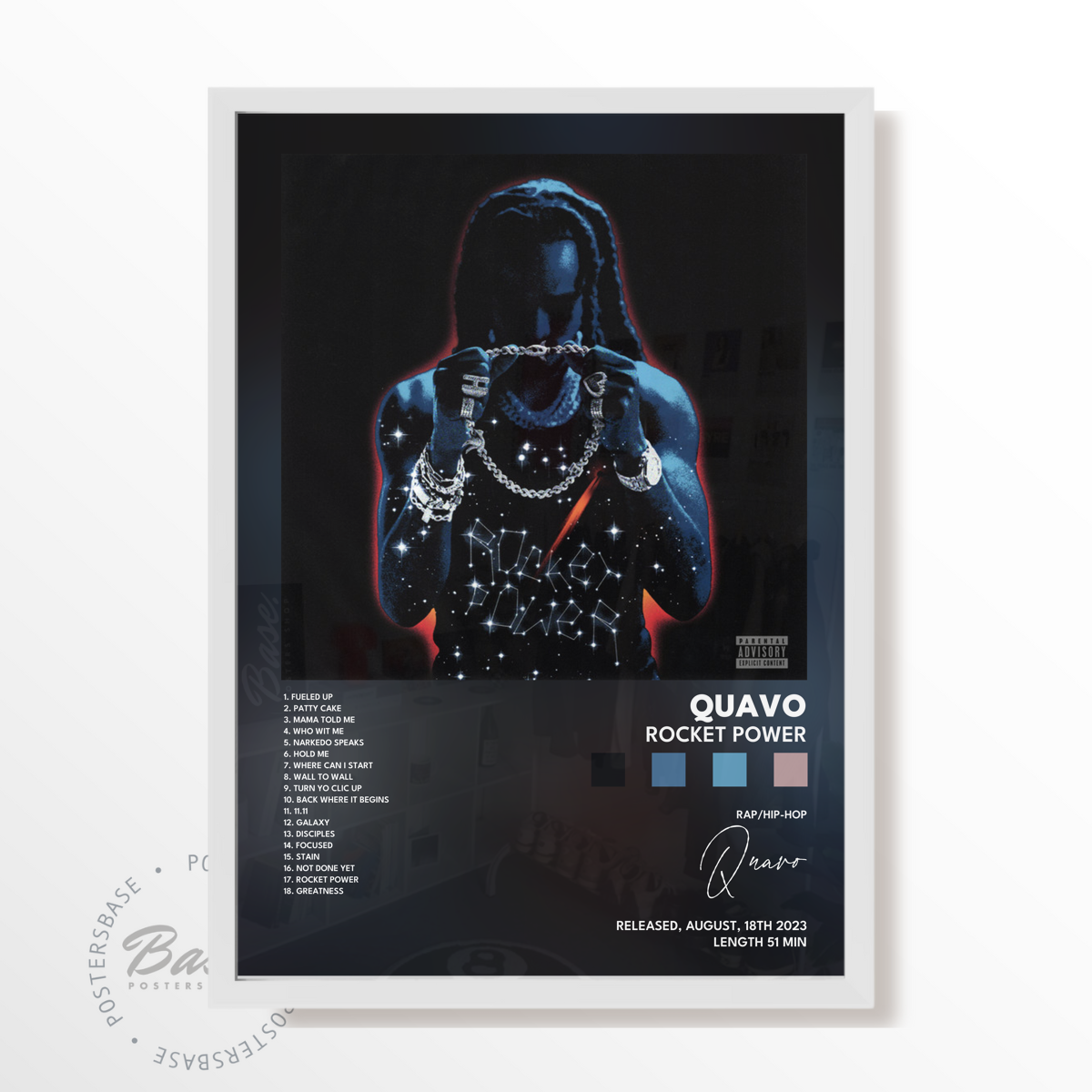 quavo Rocket Power poster