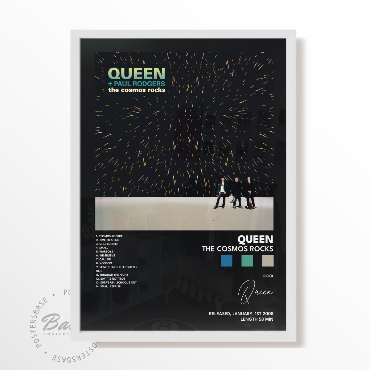 queen The Cosmos Rocks poster