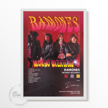 ramones Mondo Bizarro poster