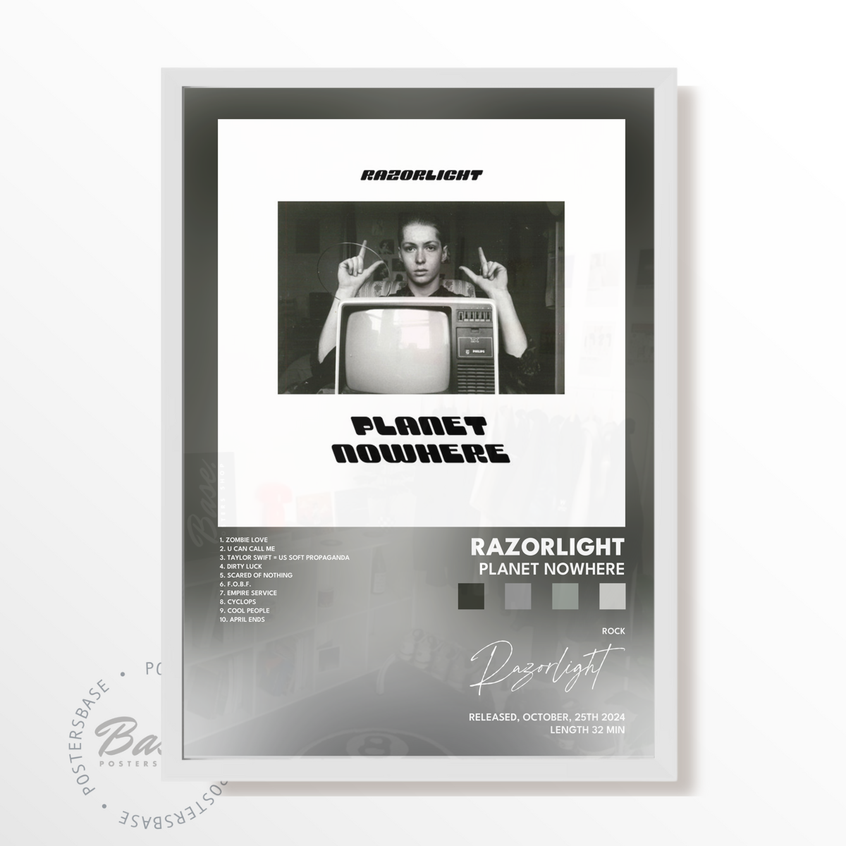 razorlight Planet Nowhere poster