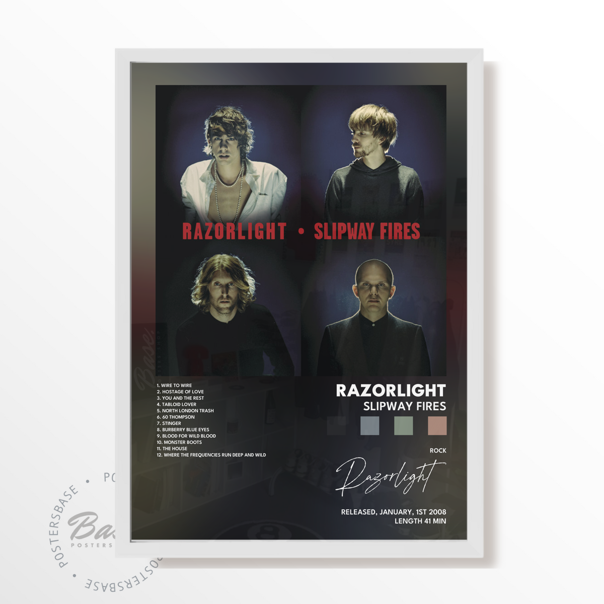 razorlight Slipway Fires poster