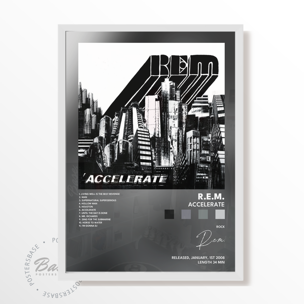 rem Accelerate poster