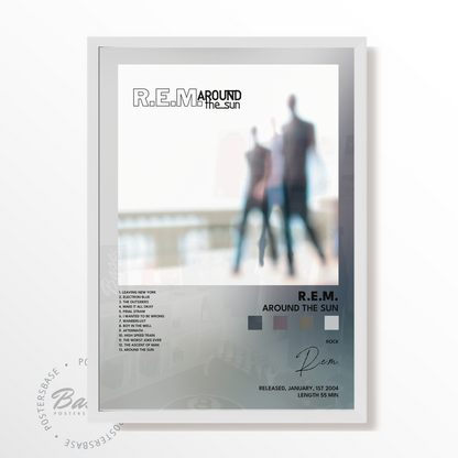 rem Around The Sun poster