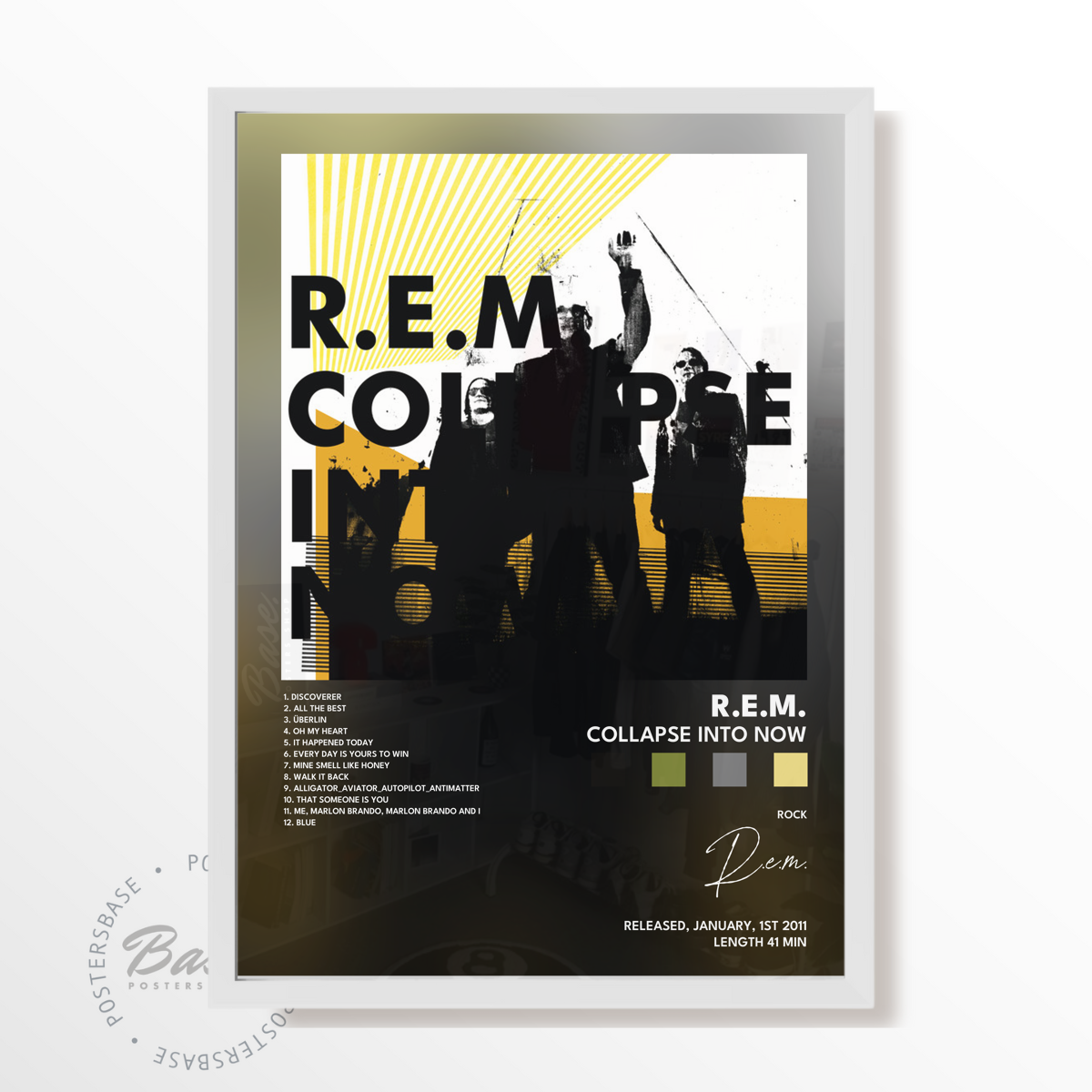 rem Collapse Into Now poster