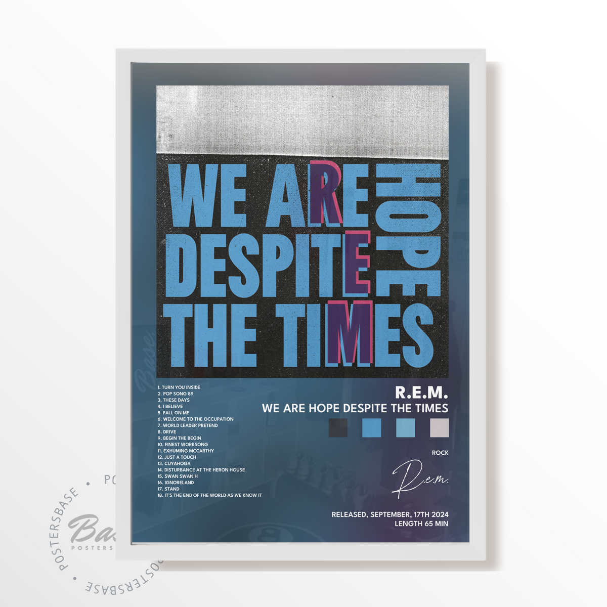 rem We Are Hope Despite The Times poster