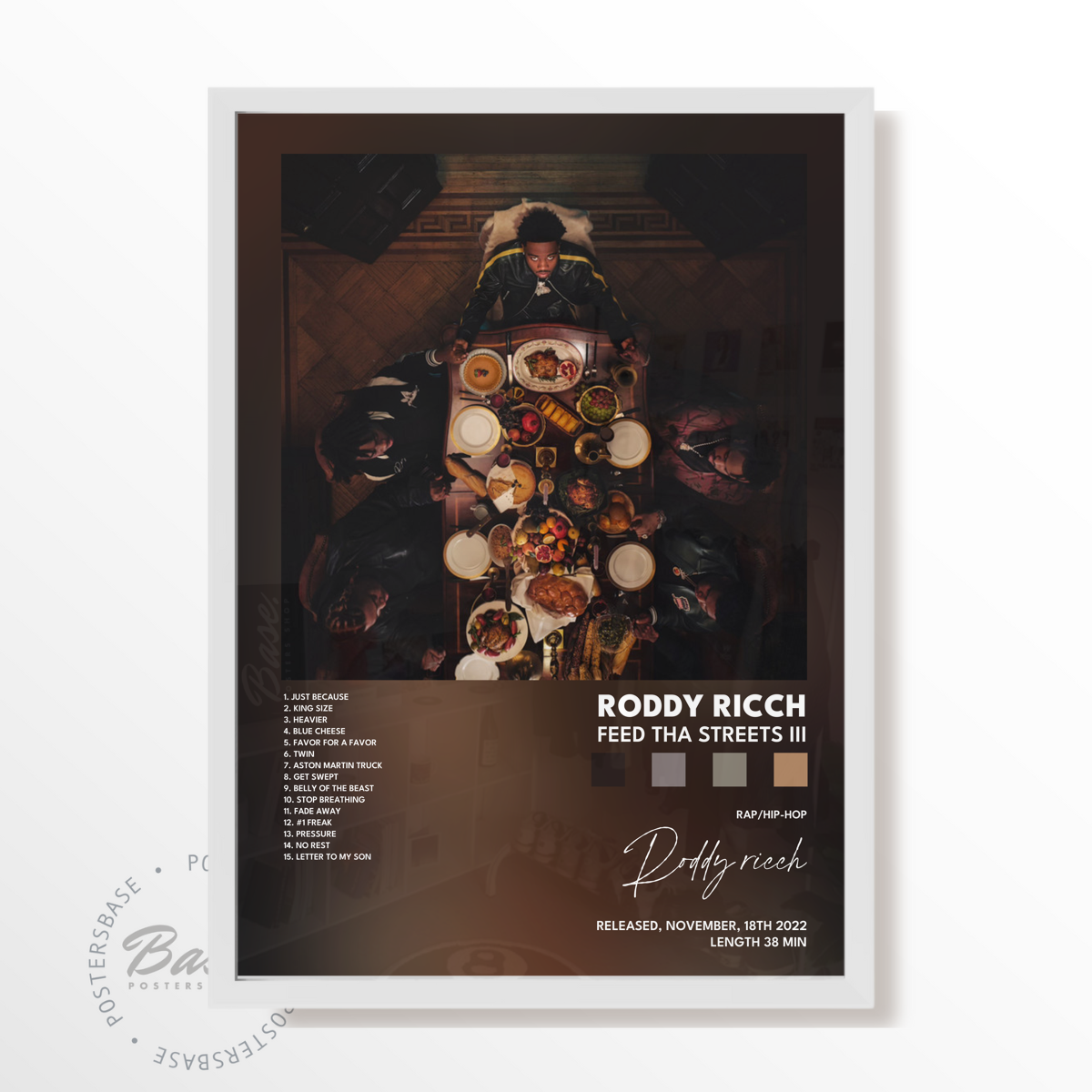 roddy ricch Feed Tha Streets III poster