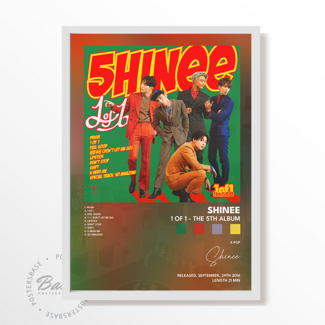 K-POP Posters of shinee 1 of 1 The 5th Album – from 11.95€ | Free