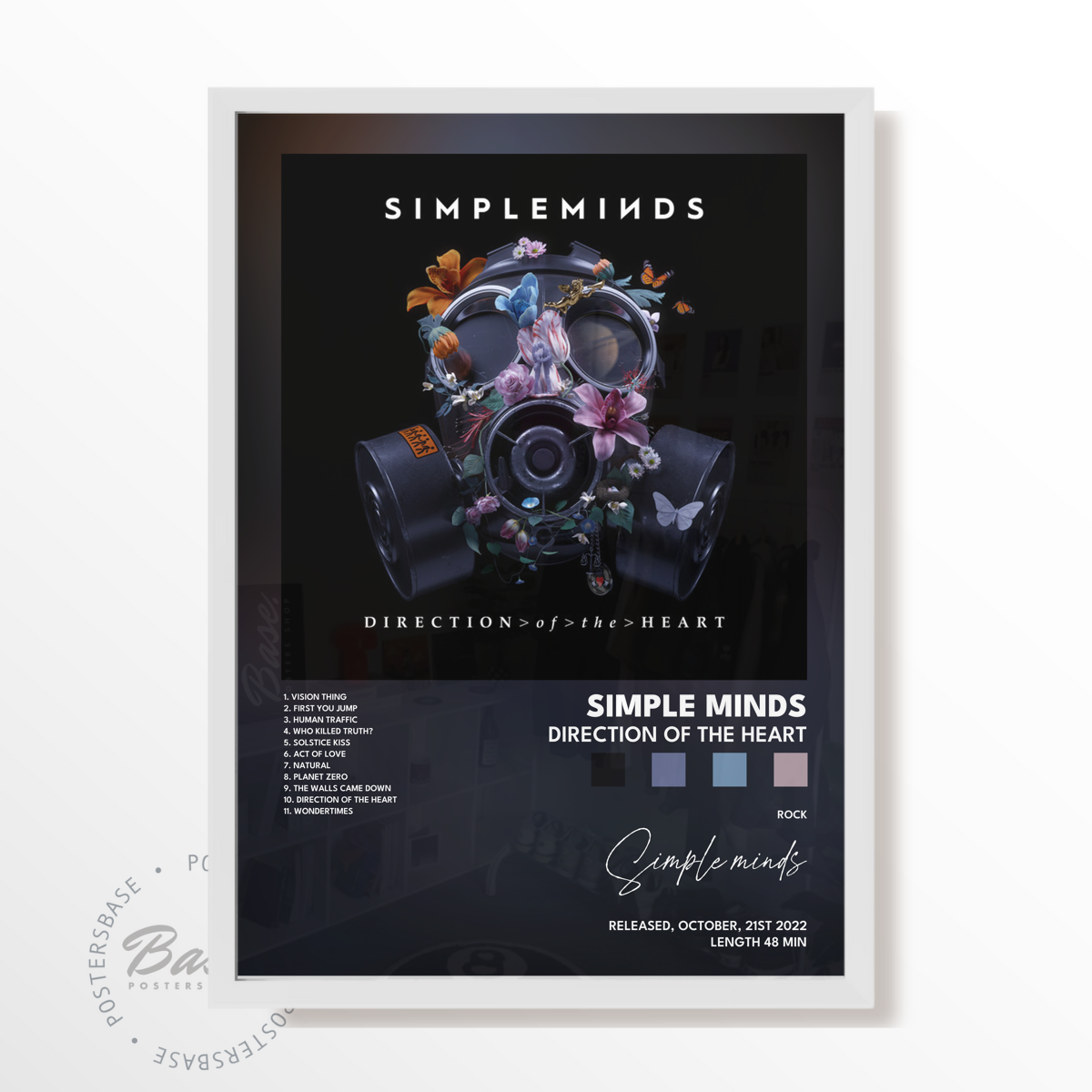 simple minds Direction of the Heart poster