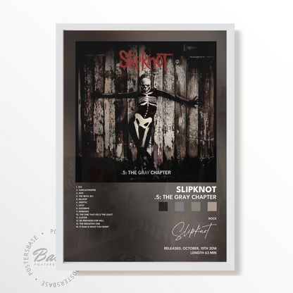 slipknot 5 The Gray Chapter poster
