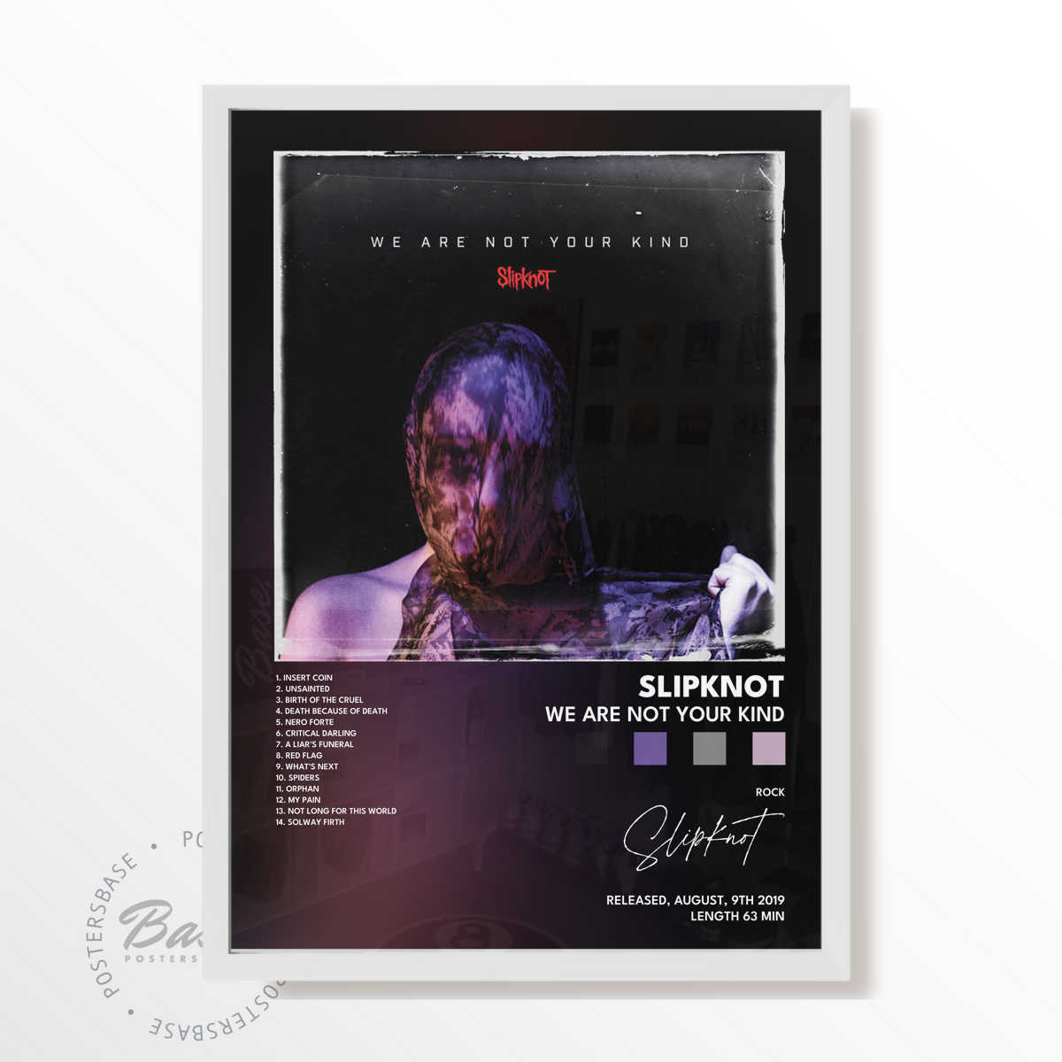 slipknot We Are Not Your Kind poster