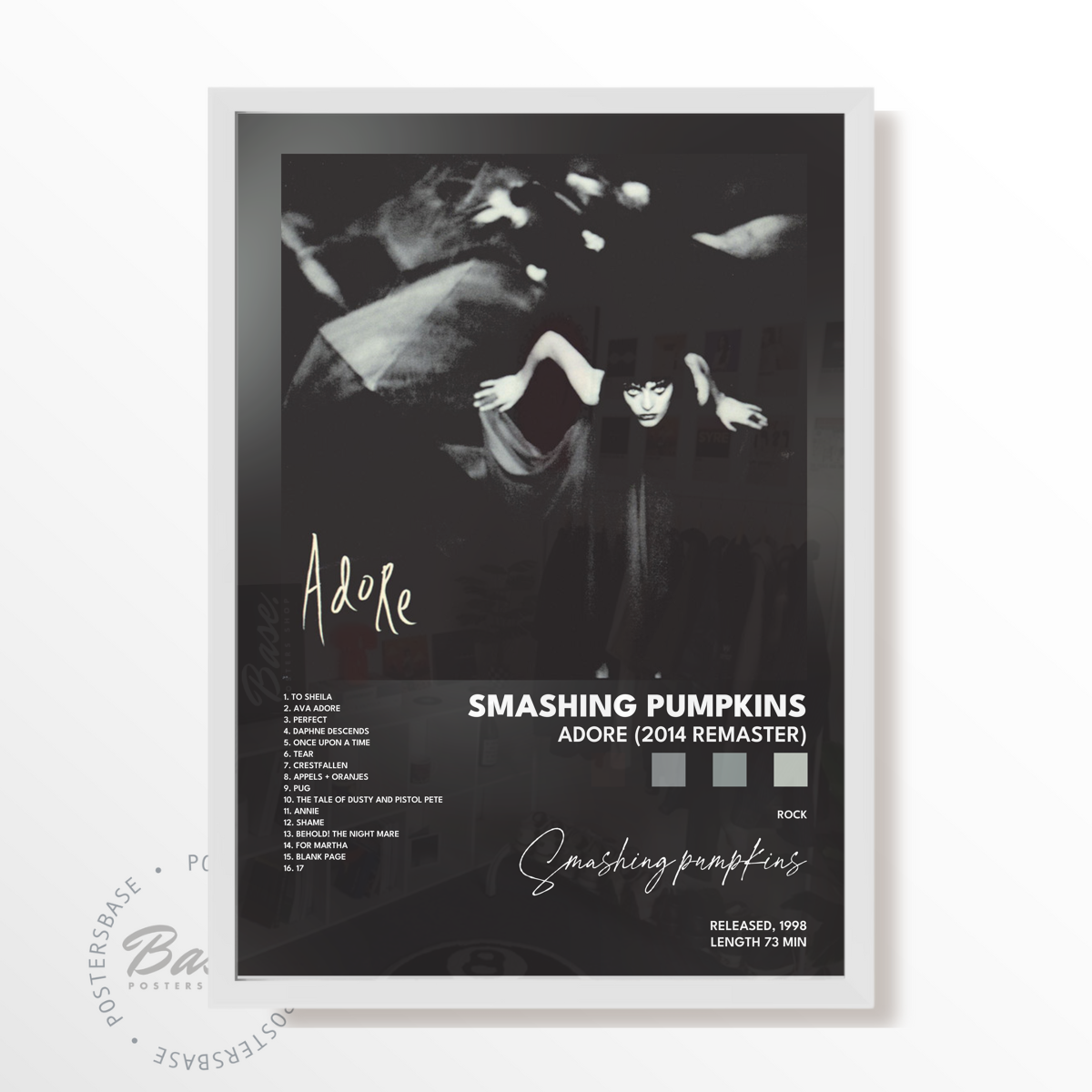 smashing pumpkins Adore 2014 Remaster poster