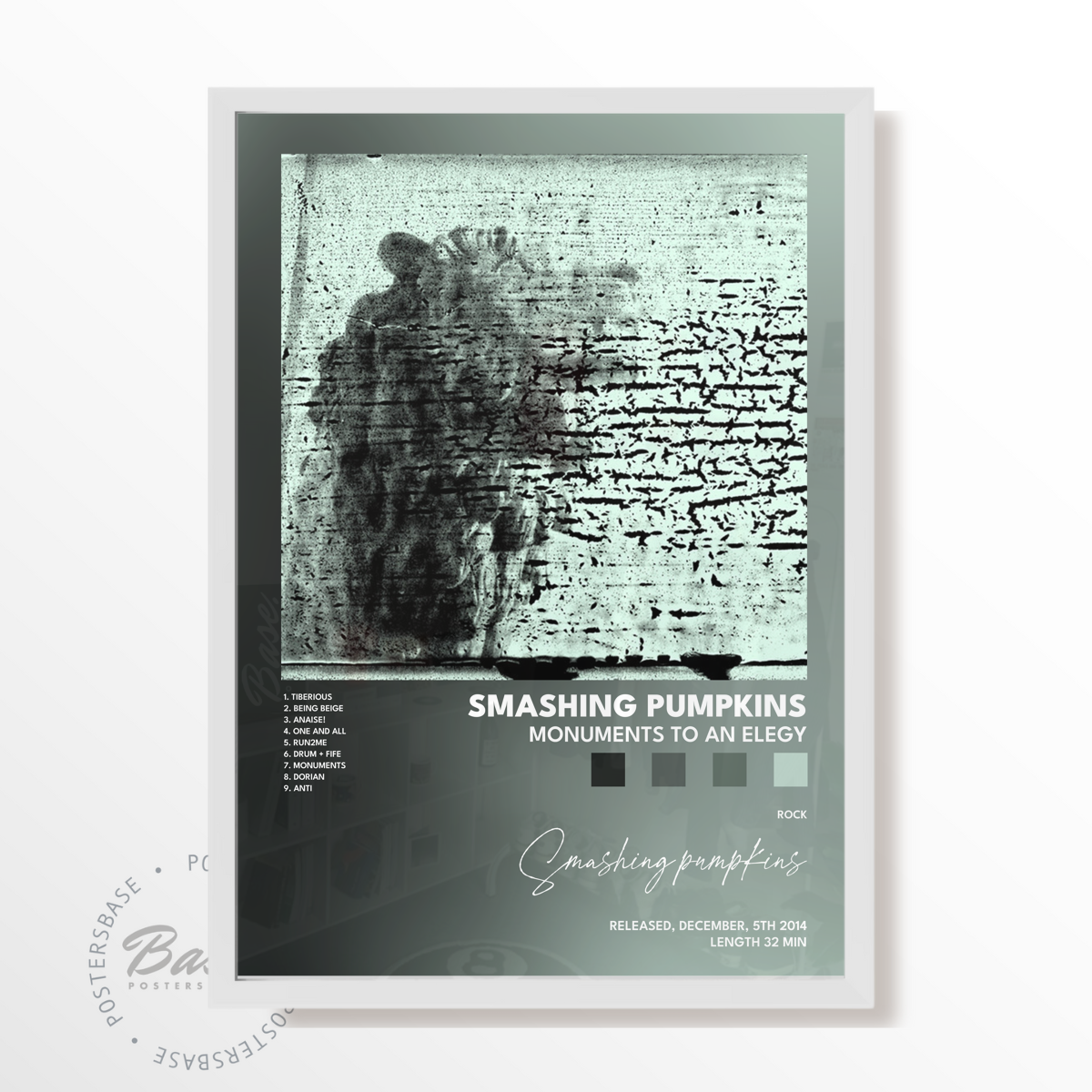 smashing pumpkins Monuments to an Elegy poster