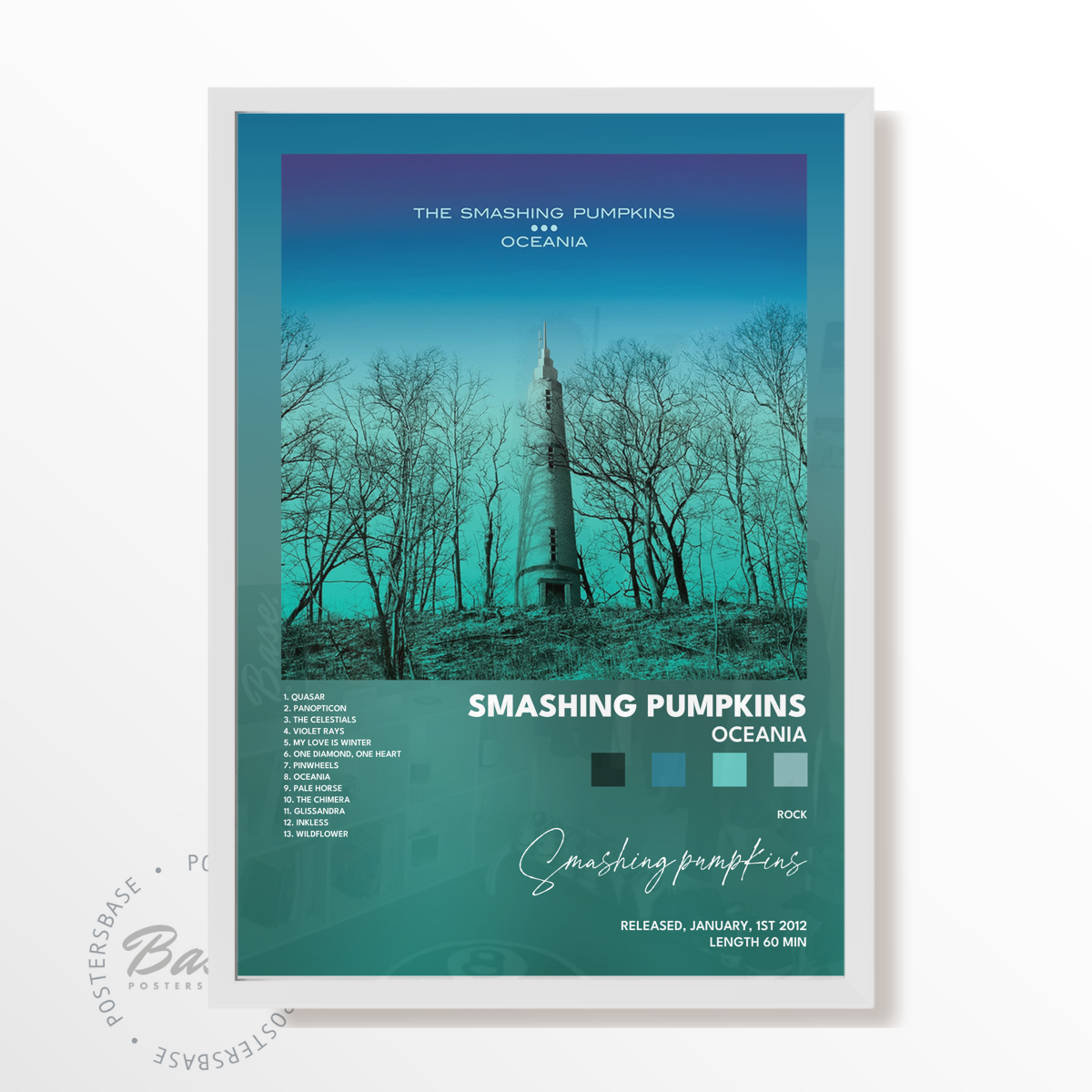 smashing pumpkins Oceania poster