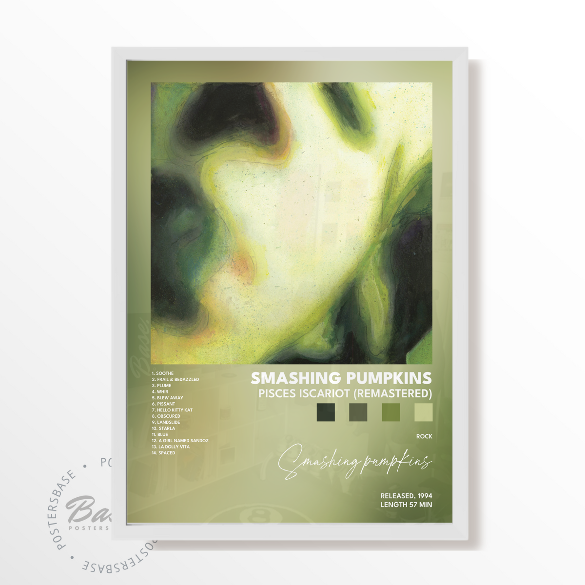 smashing pumpkins Pisces Iscariot Remastered poster