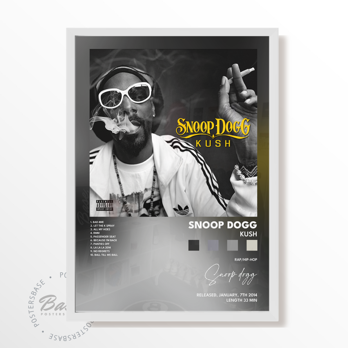 snoop dogg Kush poster