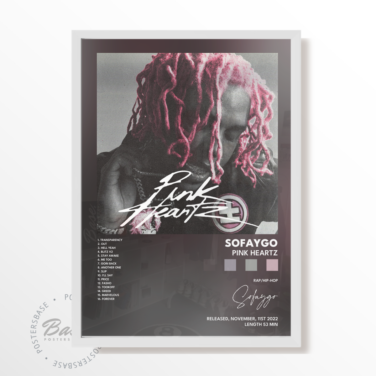 sofaygo Pink Heartz poster