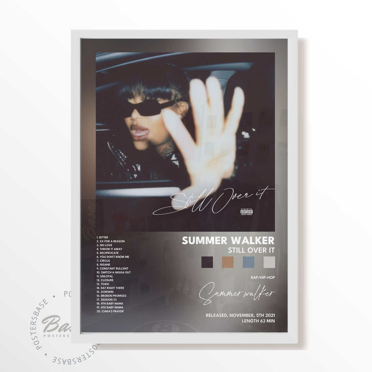 summer walker Still Over It poster