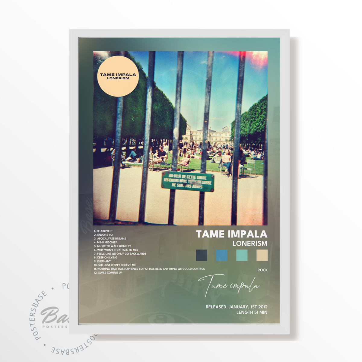 tame impala Lonerism poster