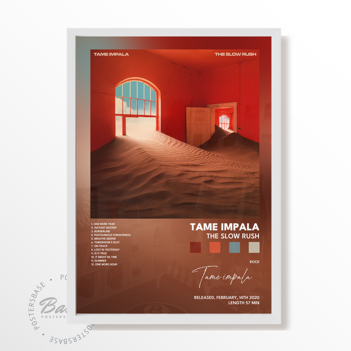 tame impala The Slow Rush poster