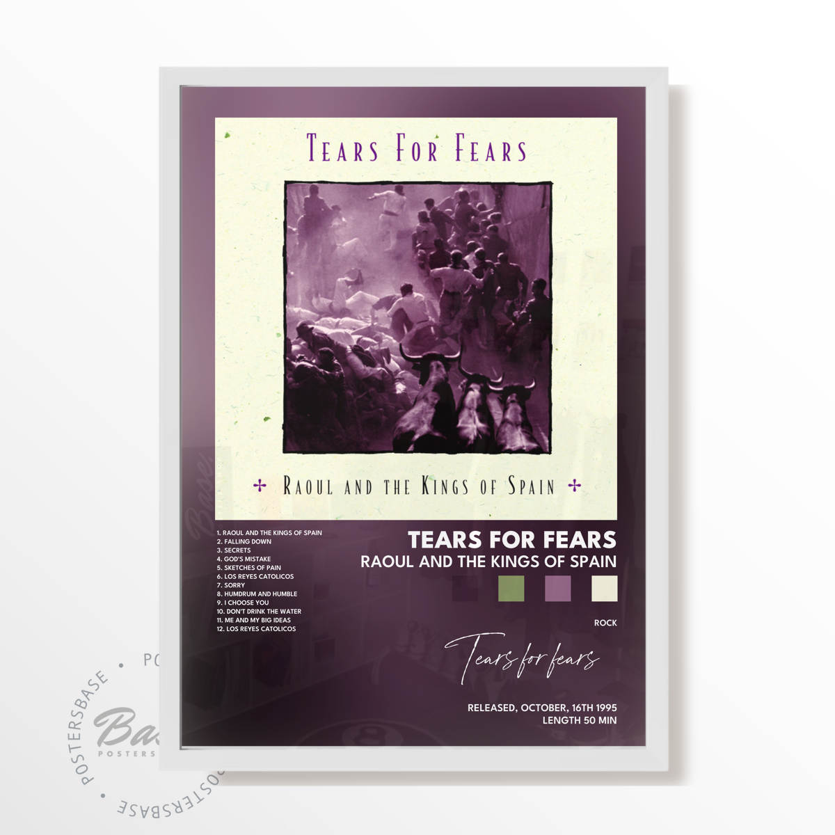 tears for fears Raoul and The Kings of Spain poster