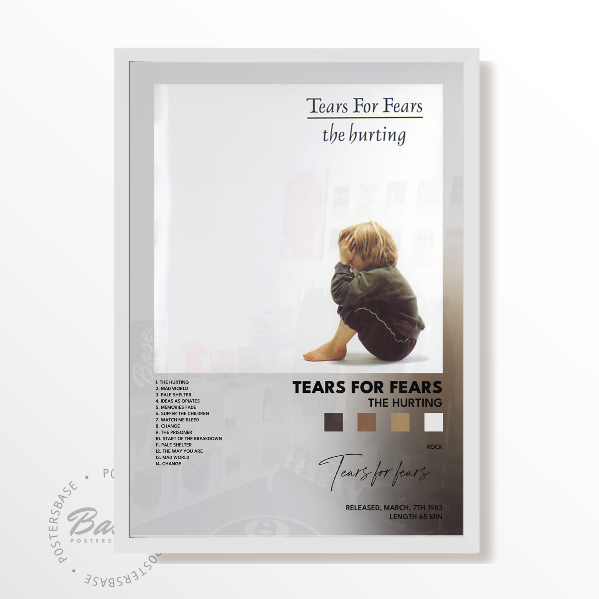 tears for fears The Hurting poster