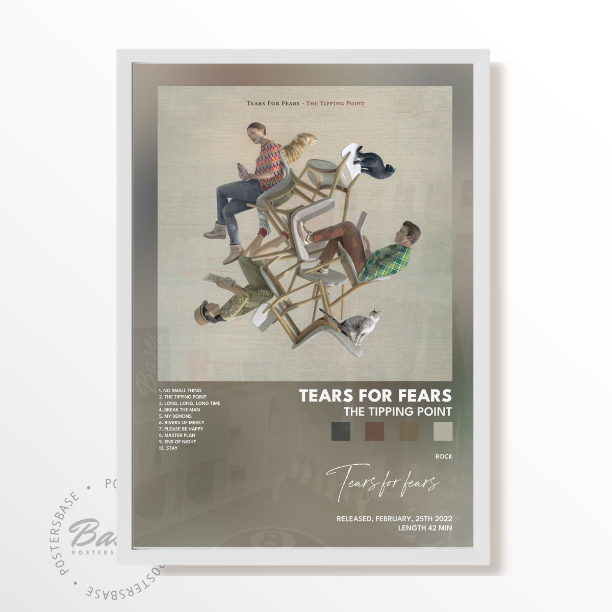 tears for fears The Tipping Point poster