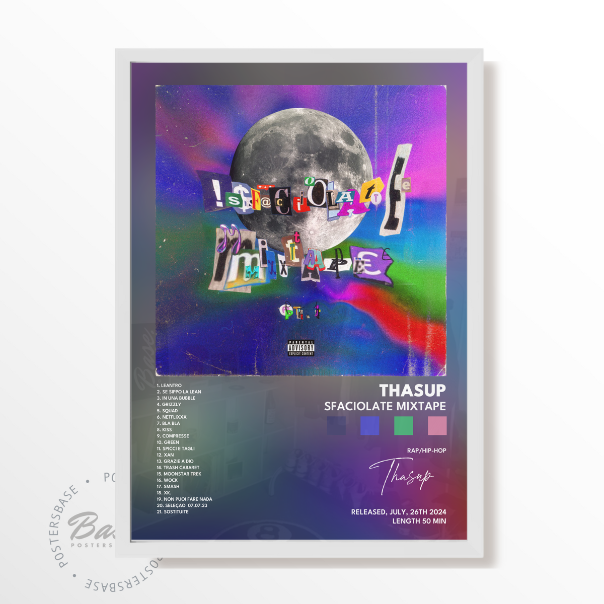 thasup sFaCioLaTe miXTaPe poster