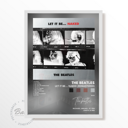 the beatles Let It Be Naked Remastered poster