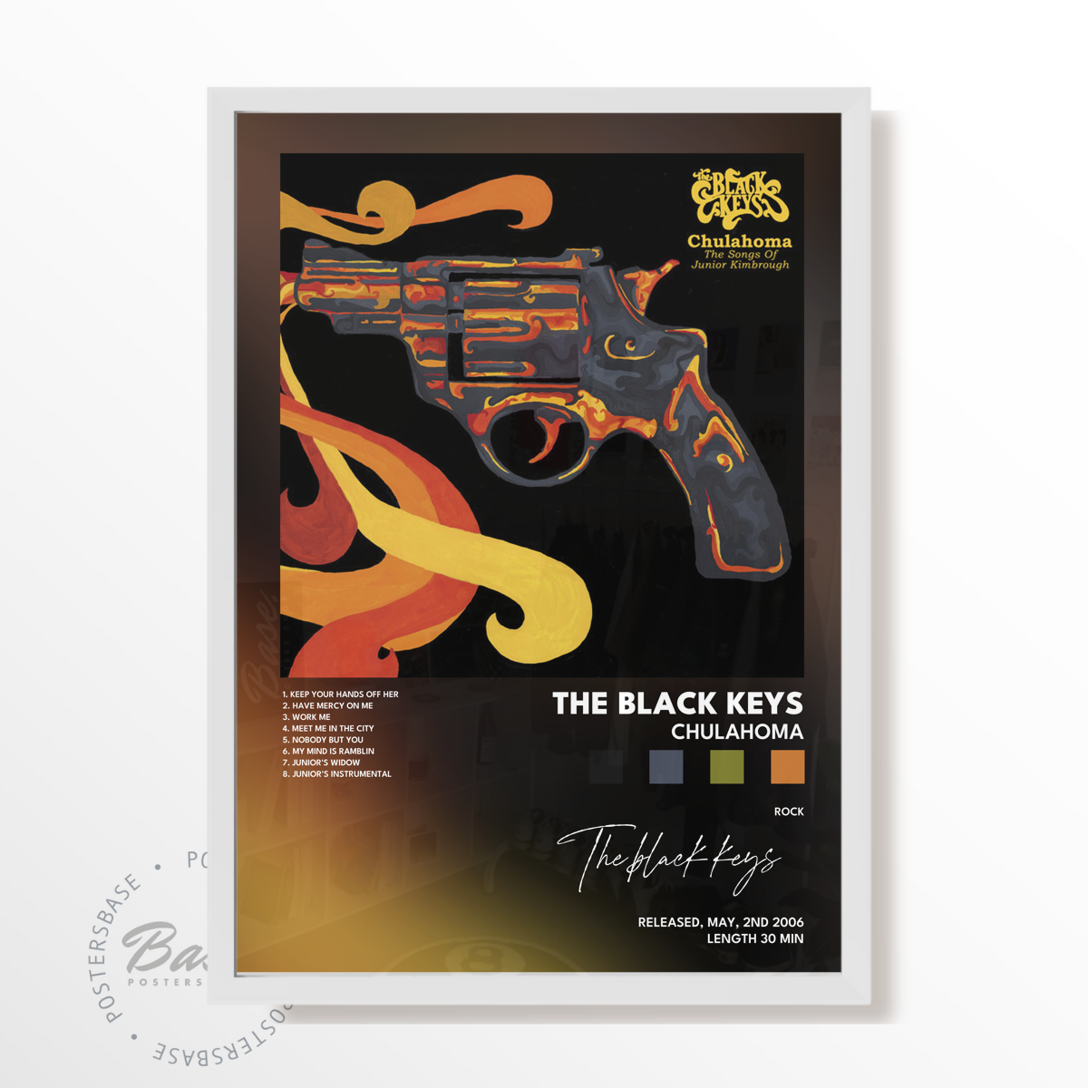 the black keys Chulahoma poster