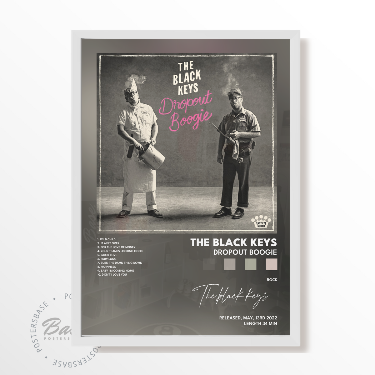 the black keys Dropout Boogie poster