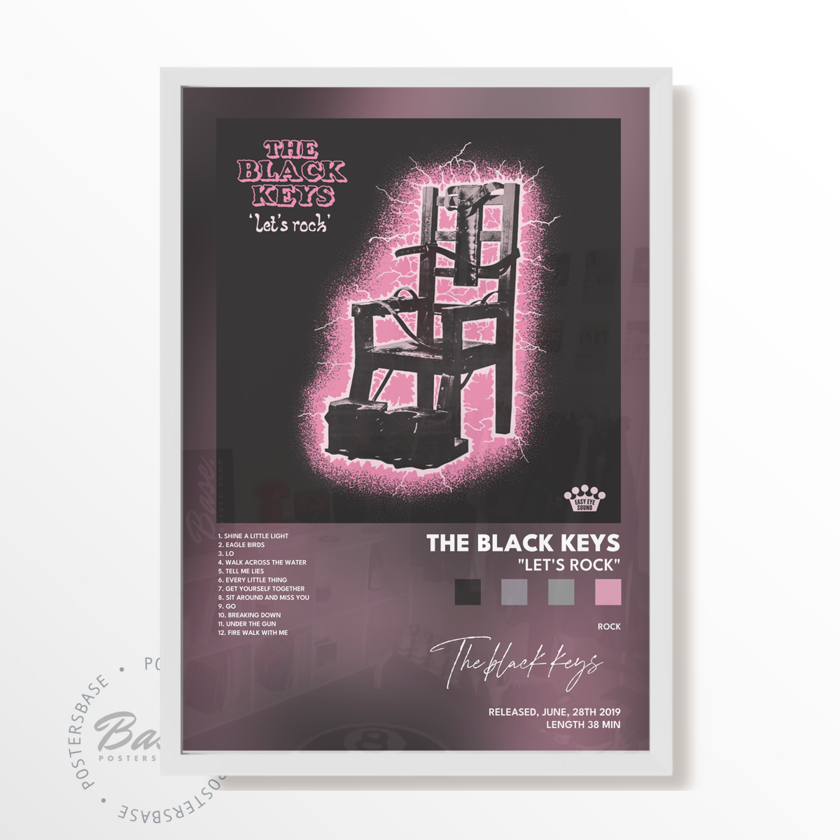 the black keys Lets Rock poster