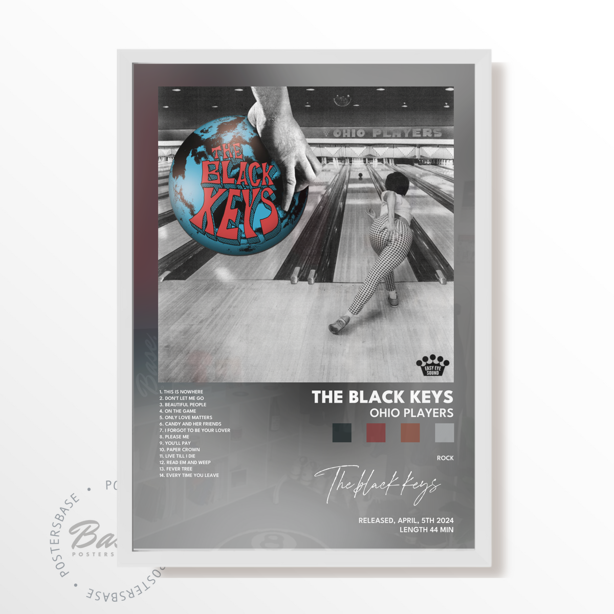 the black keys Ohio Players poster